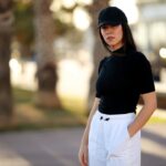 Photo high waist pants