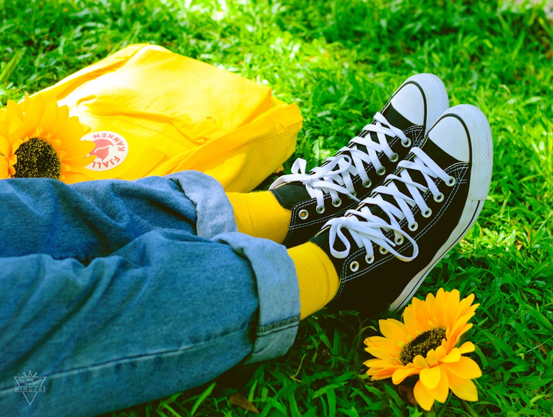 Photo floral pants