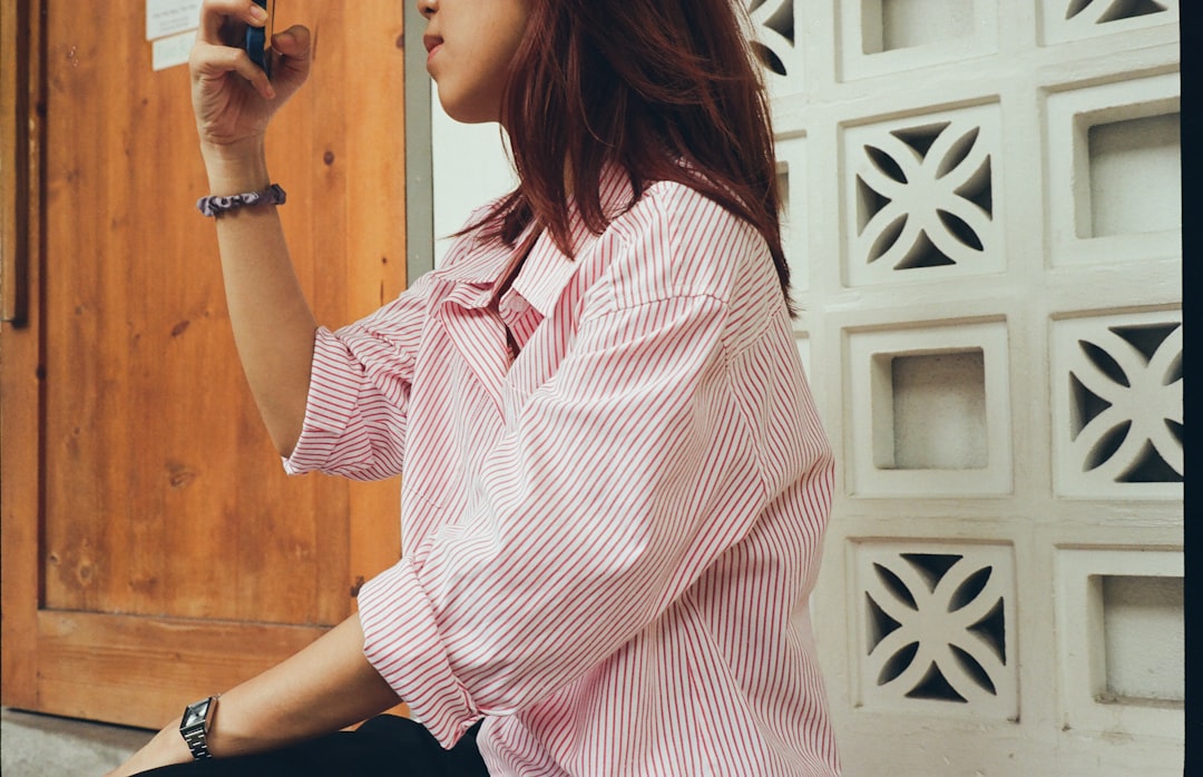 Photo pink shirt